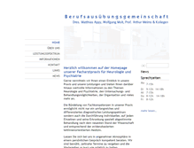 Tablet Screenshot of neurologen-stuttgart.de